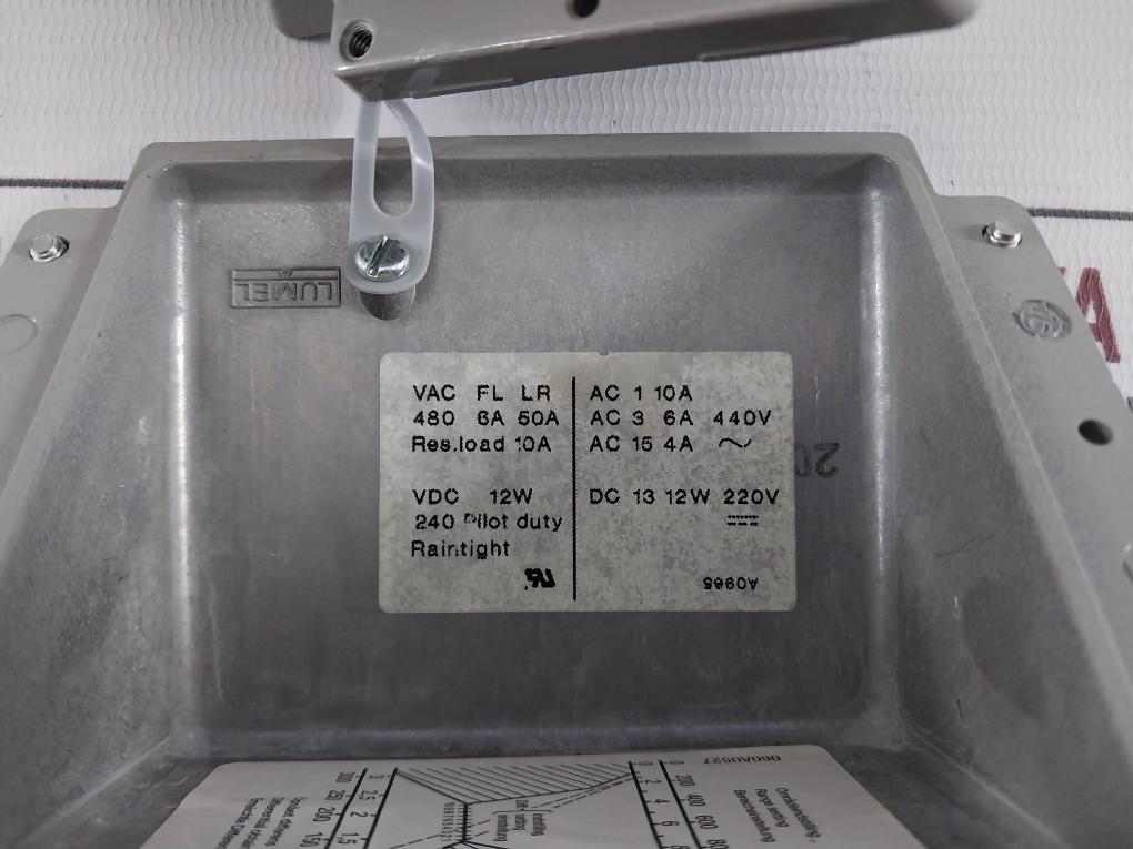 Danfoss Kps 43 Pressure Switch 0.1–1.0 Mpa Ip67 480Vac