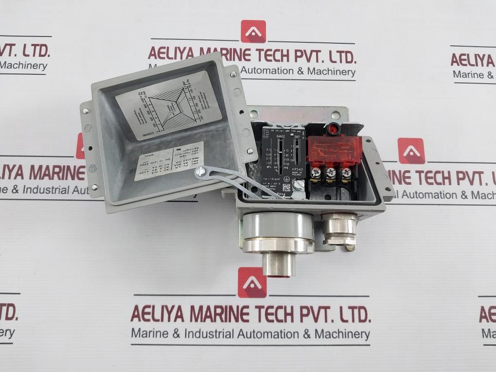 Danfoss Kps 43 Pressure Switch 0.1–1.0 Mpa Ip67 480Vac