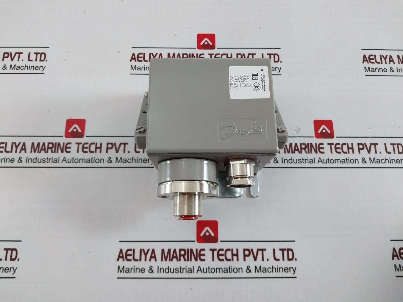 Danfoss Kps 43 Pressure Switch 1.02 Kp/Cm2 0.1-1.0 Mpa Mwp 1750 Psig 240Vdc 12W