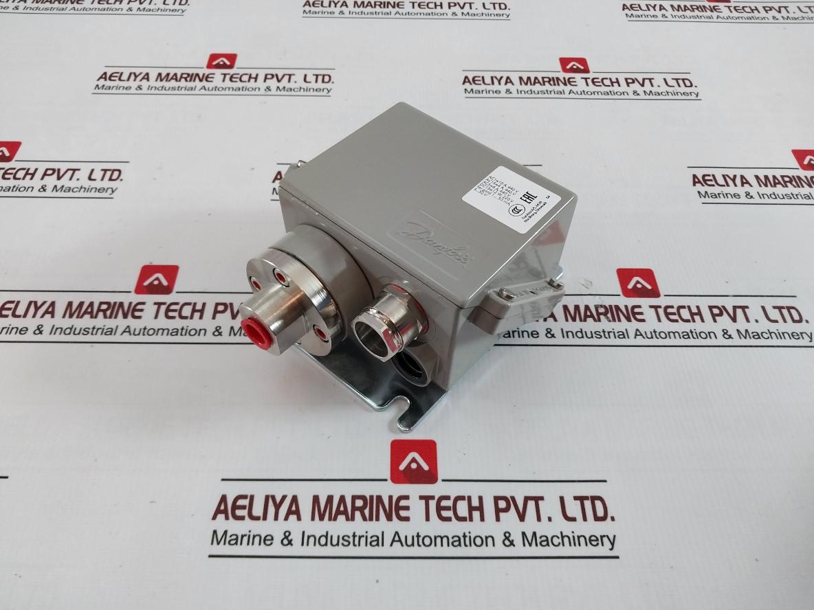Danfoss Kps 43 Pressure Switch 1.02 Kp/Cm2 0.1-1.0 Mpa Mwp 1750 Psig 240Vdc 12W