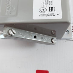 Danfoss Kps 43 Pressure Switch 1.02 Kp/Cm2 0.1-1.0 Mpa Mwp 1750 Psig 240Vdc 12W