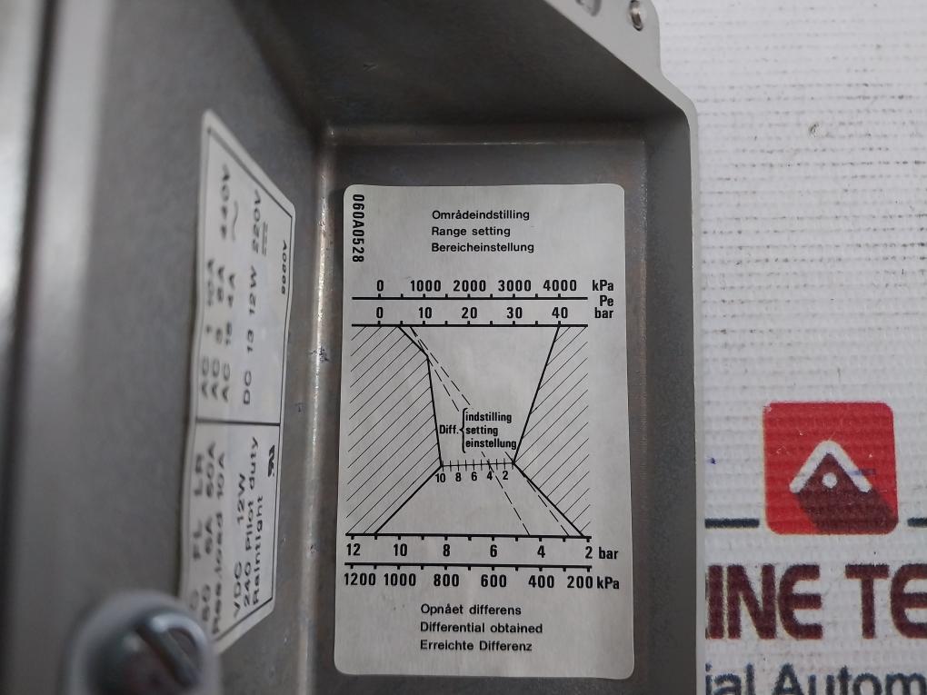 Danfoss KPS 45 060-3121 Pressure Switch