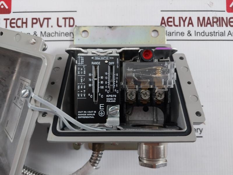 Danfoss Kps79 Temperature Switch 200˚C A0251-01 4-16˚C A0966 Ip67 060L3104 4312