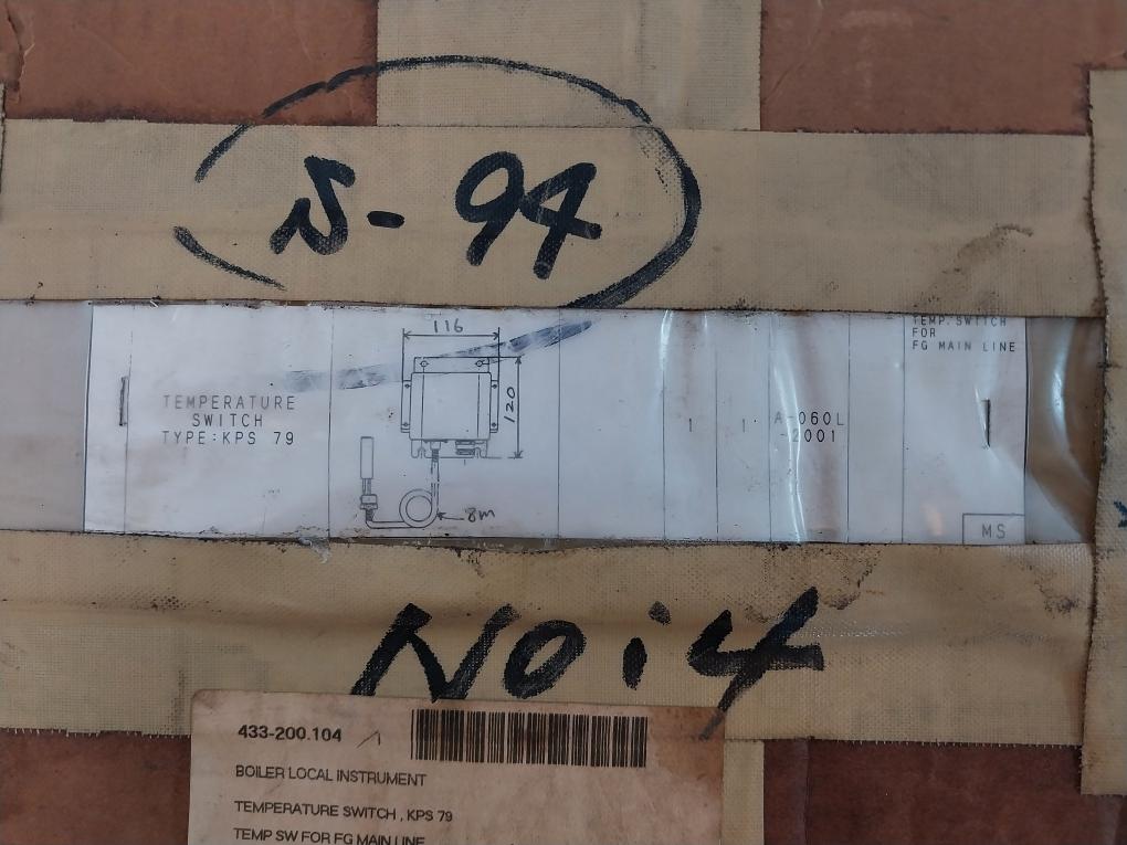 Danfoss Kps 79 Temperature Switch En 60947-4-5 Ip67 10A 440V