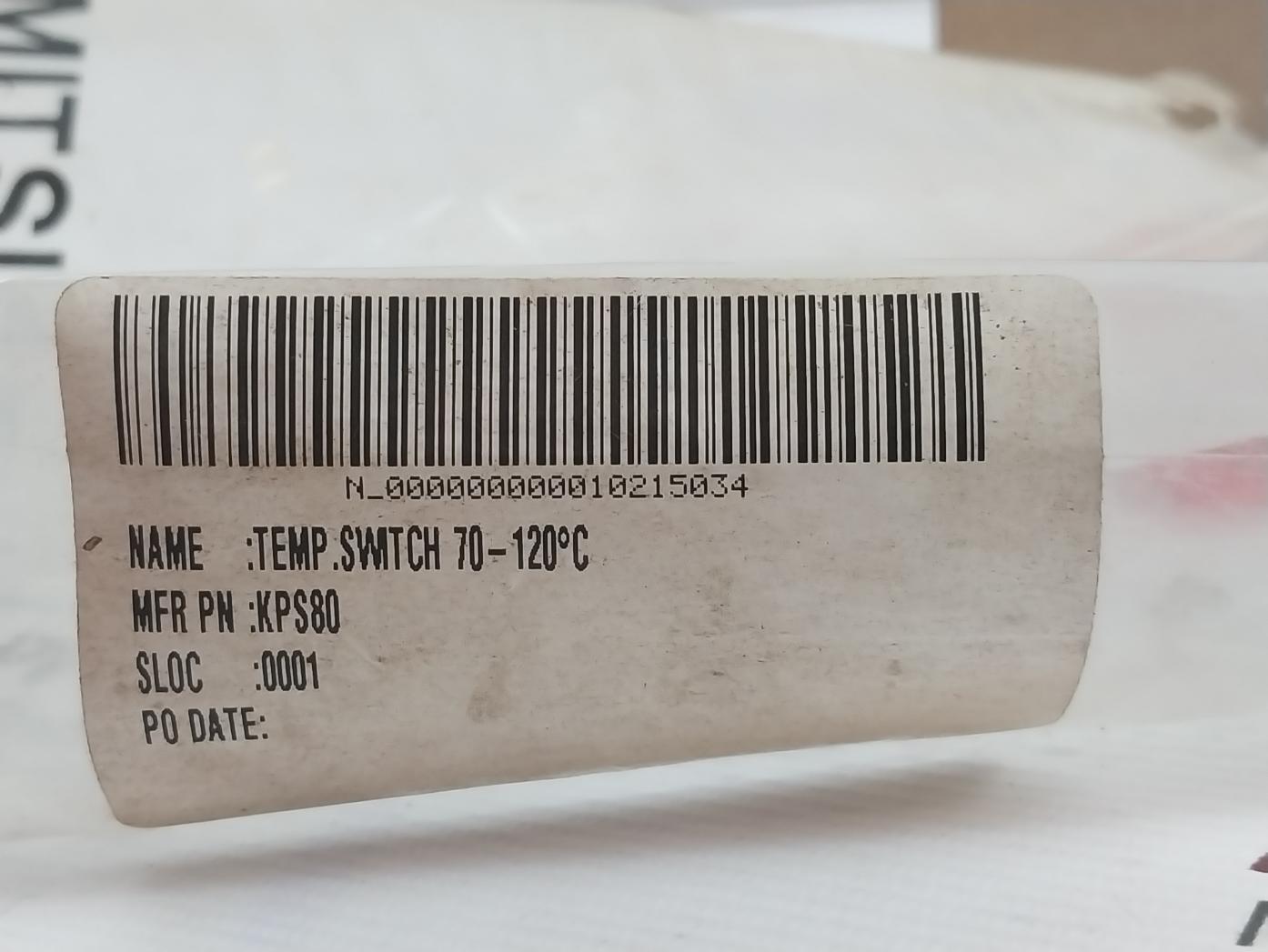 Danfoss Kps80 Thermostat Pressure Switch