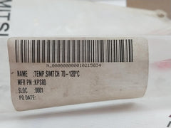 Danfoss Kps80 Thermostat Pressure Switch