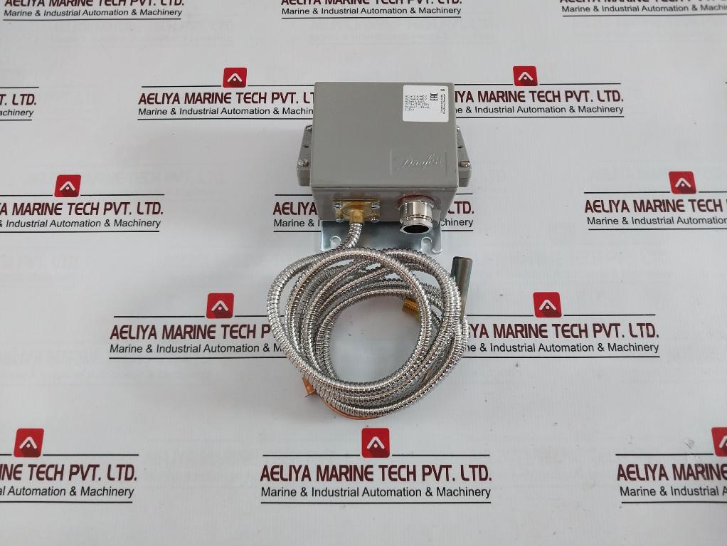 Danfoss Kps80 Thermostat Temperature Switch 70-120C Ac1 10A Ip67 5-30V A0965