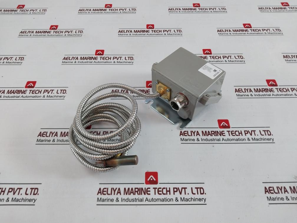Danfoss Kps80 Thermostat Temperature Switch 70-120C Ac1 10A Ip67 5-30V A0965