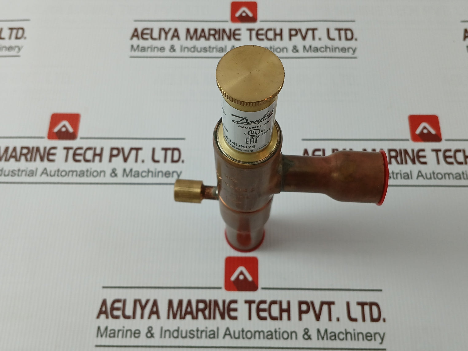 Danfoss Kvp 22 Expansion Pressure Regulator Valve 0-5,5 Bar/ 0-80 Psig