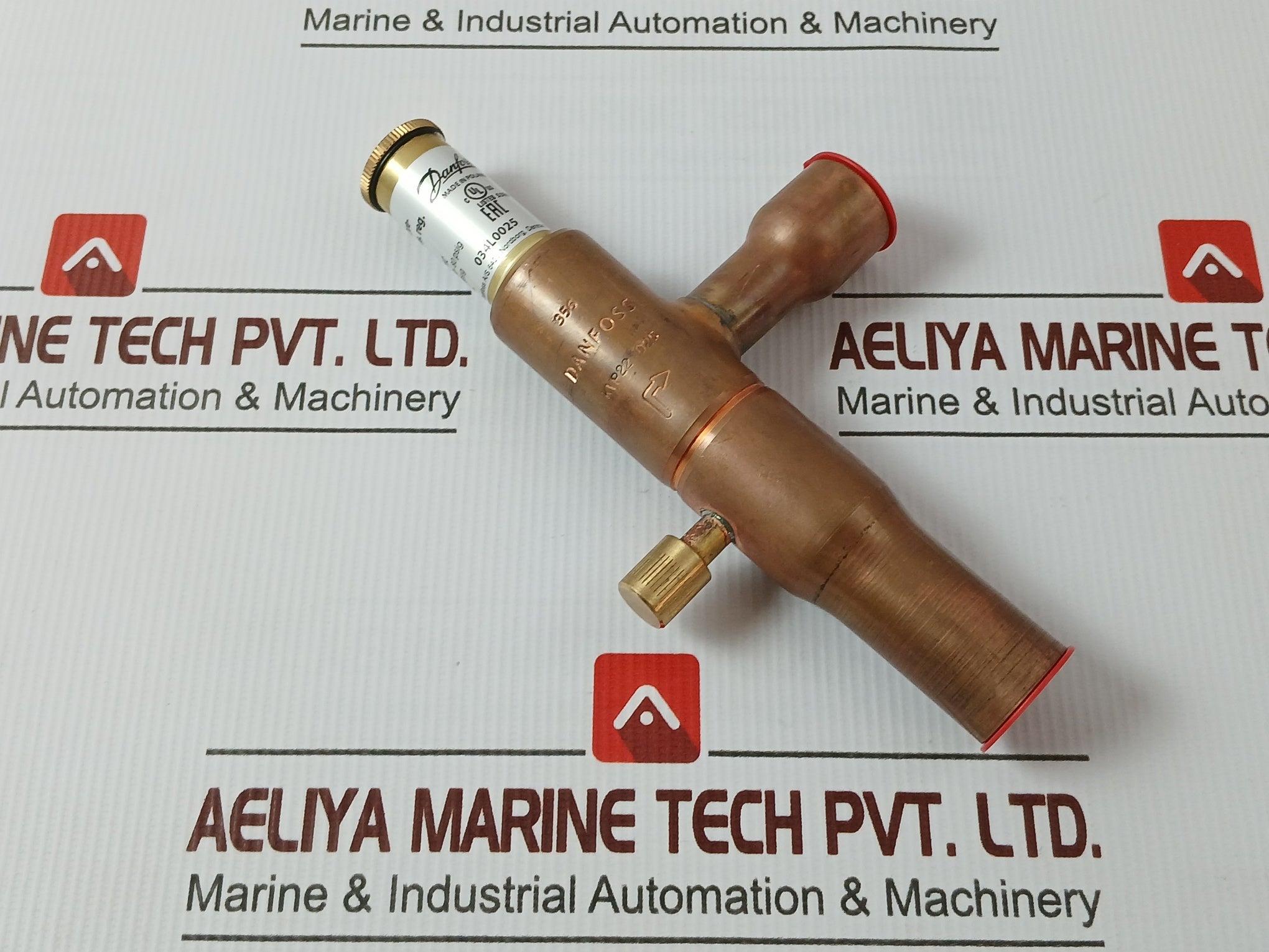 Danfoss Kvp 22 Expansion Pressure Regulator Valve 0-5,5 Bar/ 0-80 Psig