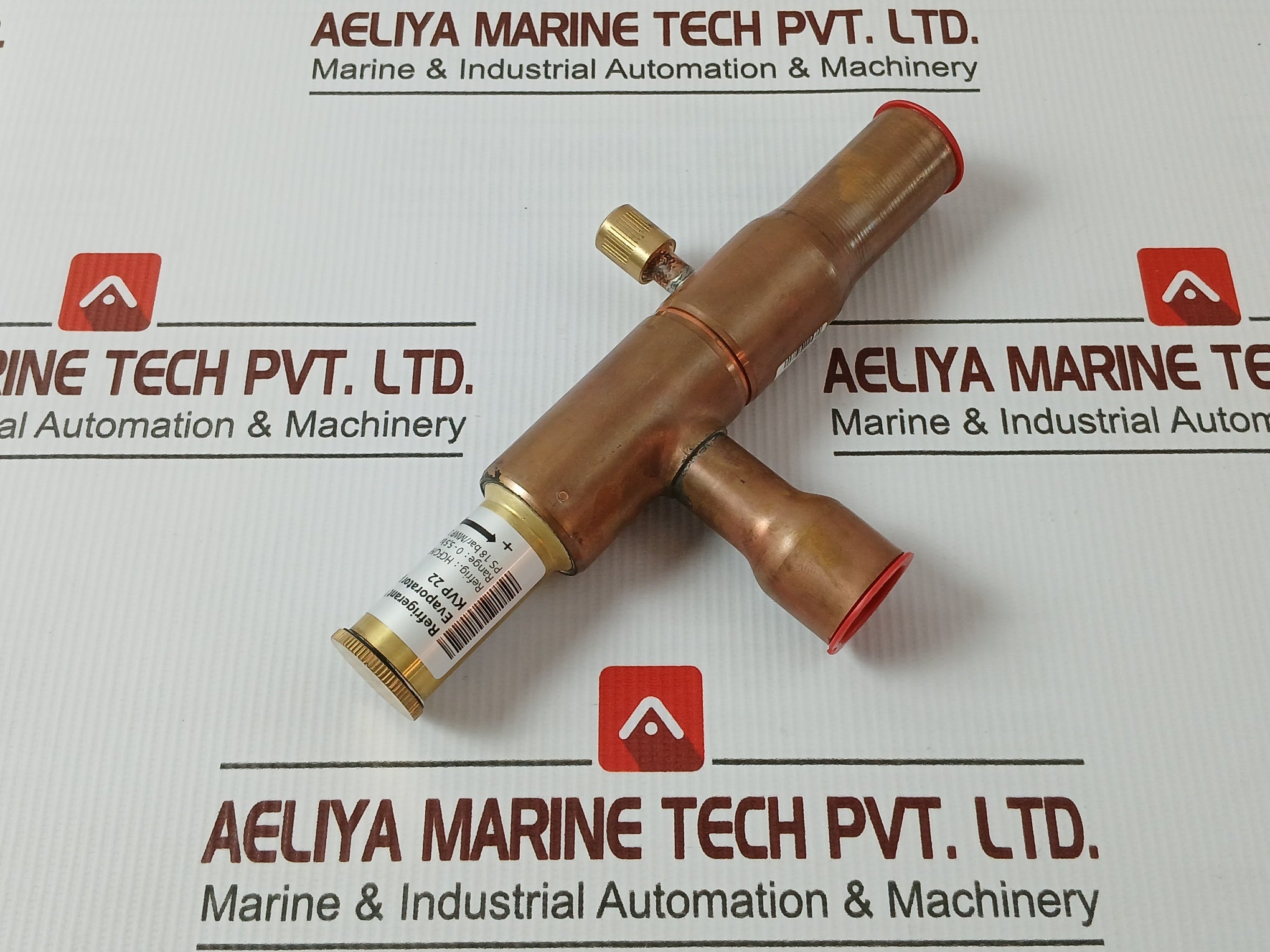 Danfoss Kvp 22 Expansion Pressure Regulator Valve 0-5,5 Bar/ 0-80 Psig