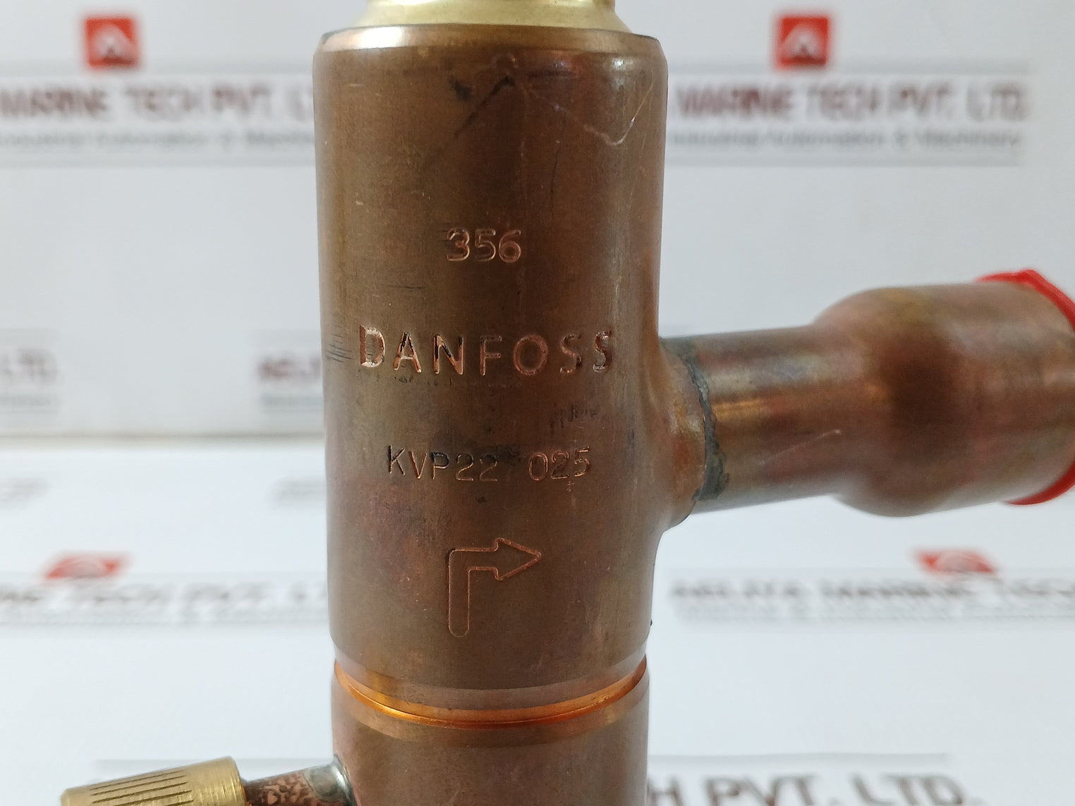 Danfoss Kvp 22 Expansion Pressure Regulator Valve 0-5,5 Bar/ 0-80 Psig