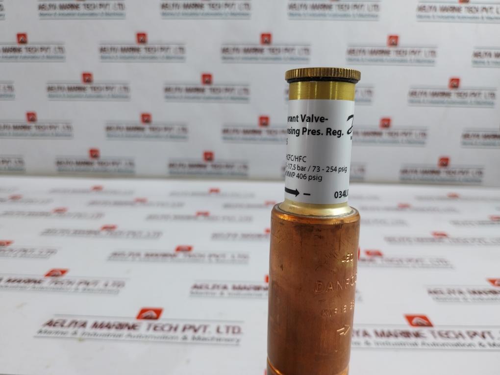 Danfoss Kvr 15 Condensing Pressure Regulator Valve 1241361