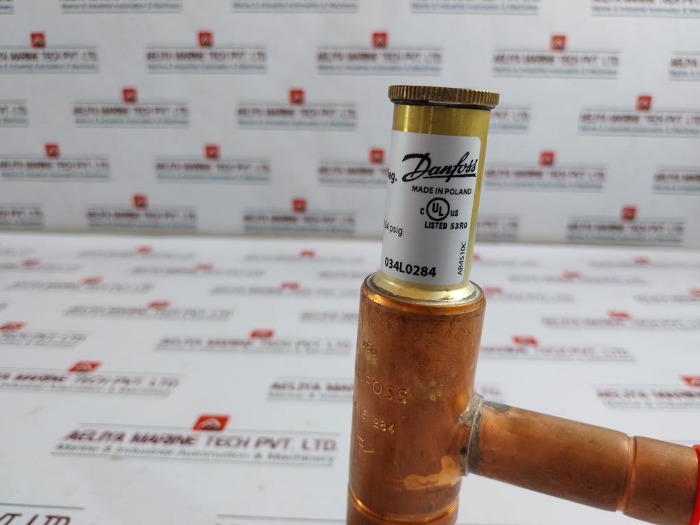 Danfoss Kvr 15 Condensing Pressure Regulator Valve 1241361