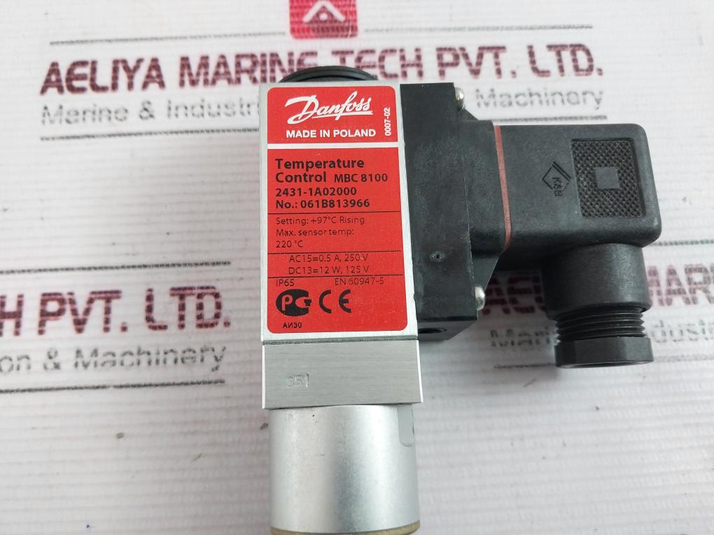 Danfoss Mbc 8100 Temperature Control 061B813966