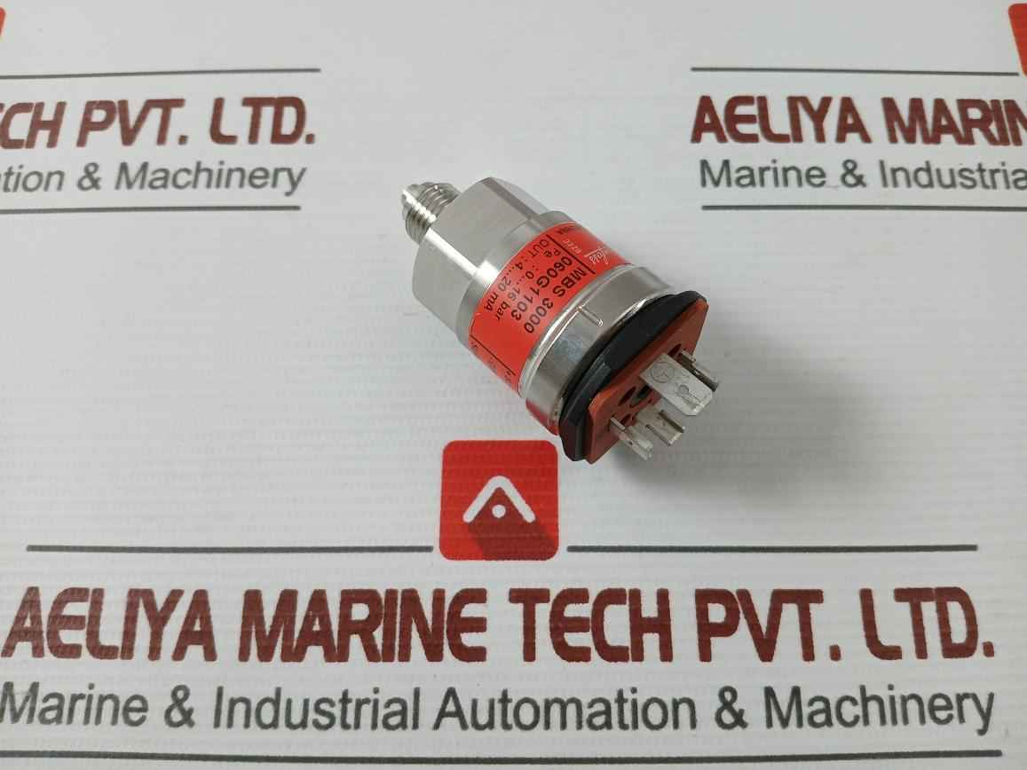 Danfoss Mbs 3000 Pressure Transmitter 0..16Bar 4..20Ma