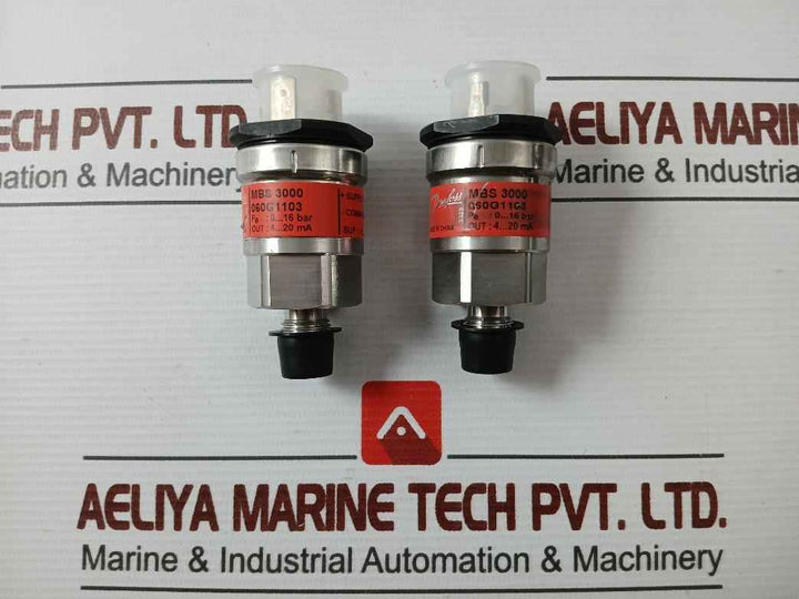 Danfoss Mbs 3000 Pressure Transmitter 060G1103 0...16Bar 4..20Ma