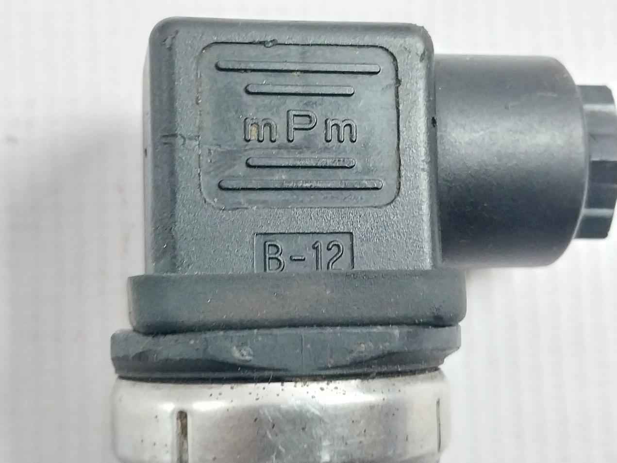 Danfoss Mbs 3050 Pressure Transmitter Supply 9.0 To 34 Vdc