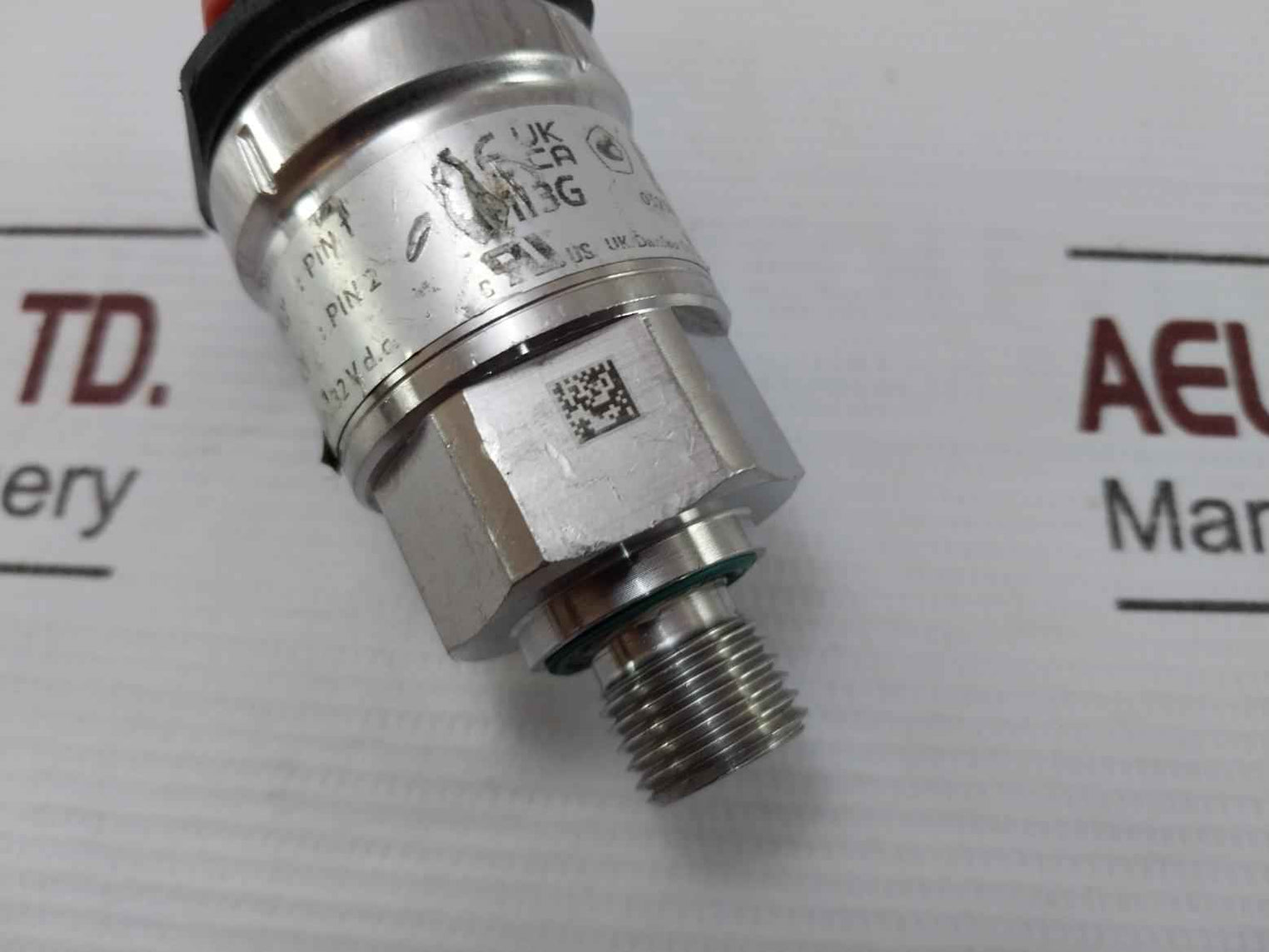 Danfoss Mbs 3250 Pressure Transmitter 32Vdc 4-20 Ma 0-16 Bar 060G1864