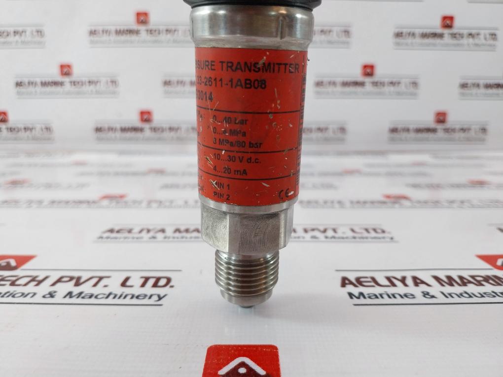 Danfoss Mbs 33-2611-1Ab08 Pressure Transmitter 10…30V D.C.