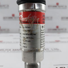 Danfoss Mbs 4201-2211-a1ab08-0 Pressure Transmitter 0...16 Bar