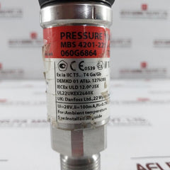Danfoss Mbs 4201-2211-a1ab08-0 Pressure Transmitter 0...16 Bar