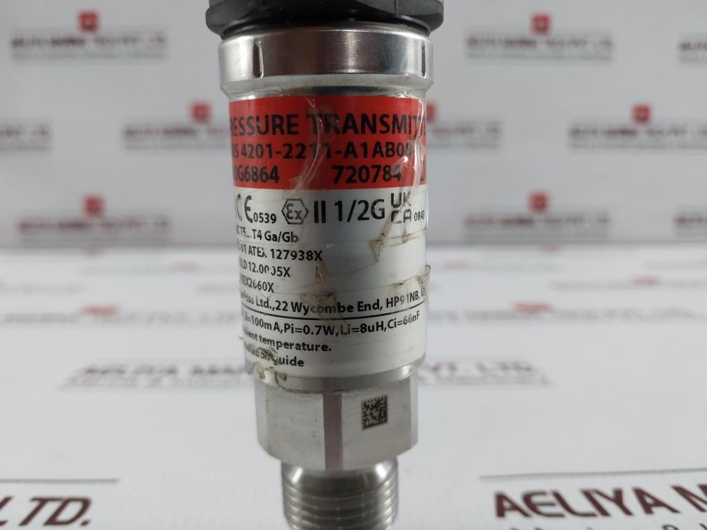 Danfoss Mbs 4201-2211-a1ab08-0 Pressure Transmitter 0...16 Bar