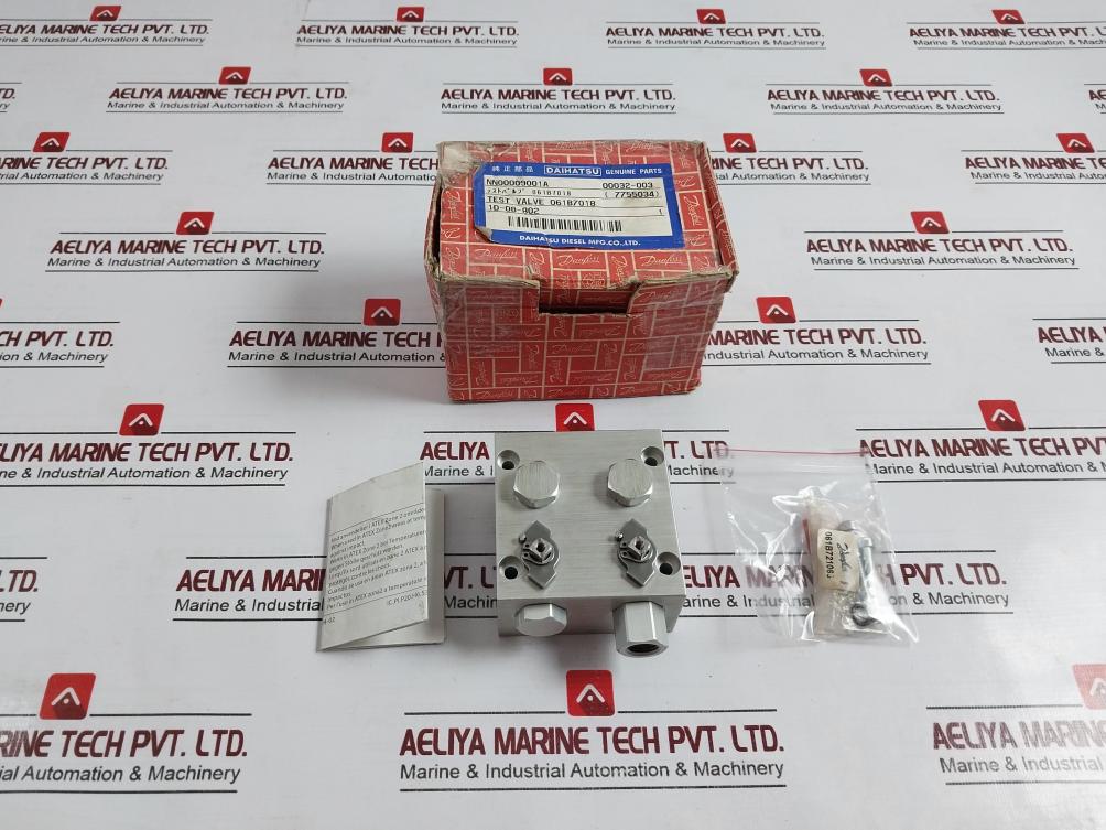 Danfoss Mbv 5000-2201 Input Output Test Valve 061B7018 0-180 Bar