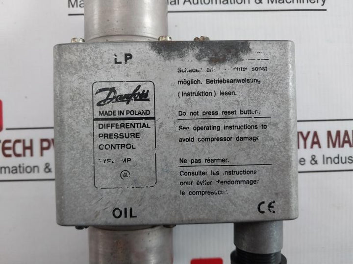 Danfoss Mp Differential Pressure Control 0.3-4.0 Bar 250V Ac