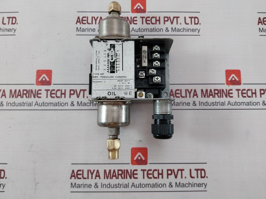 Danfoss Mp Differential Pressure Control 060B0170 0.3-4.0 Bar 5-60 Psi