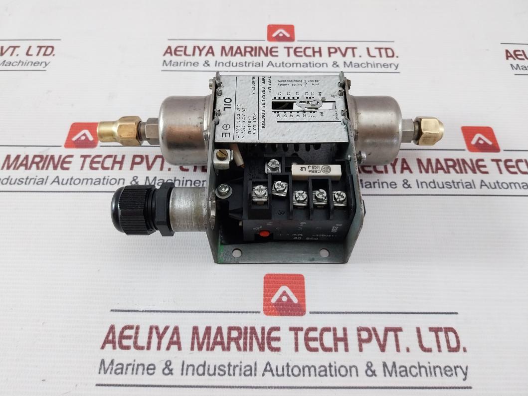 Danfoss Mp Differential Pressure Control 060B0170 0.3-4.0 Bar 5-60 Psi