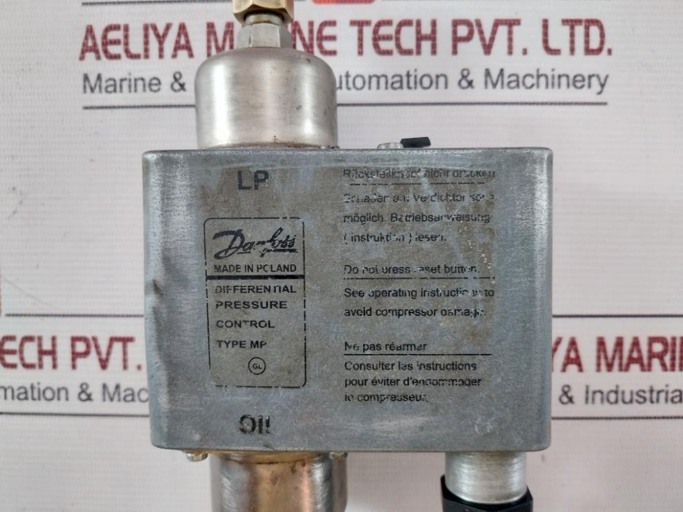 Danfoss Mp Differential Pressure Control 060B0170 0.3-4.0 Bar 5-60 Psi
