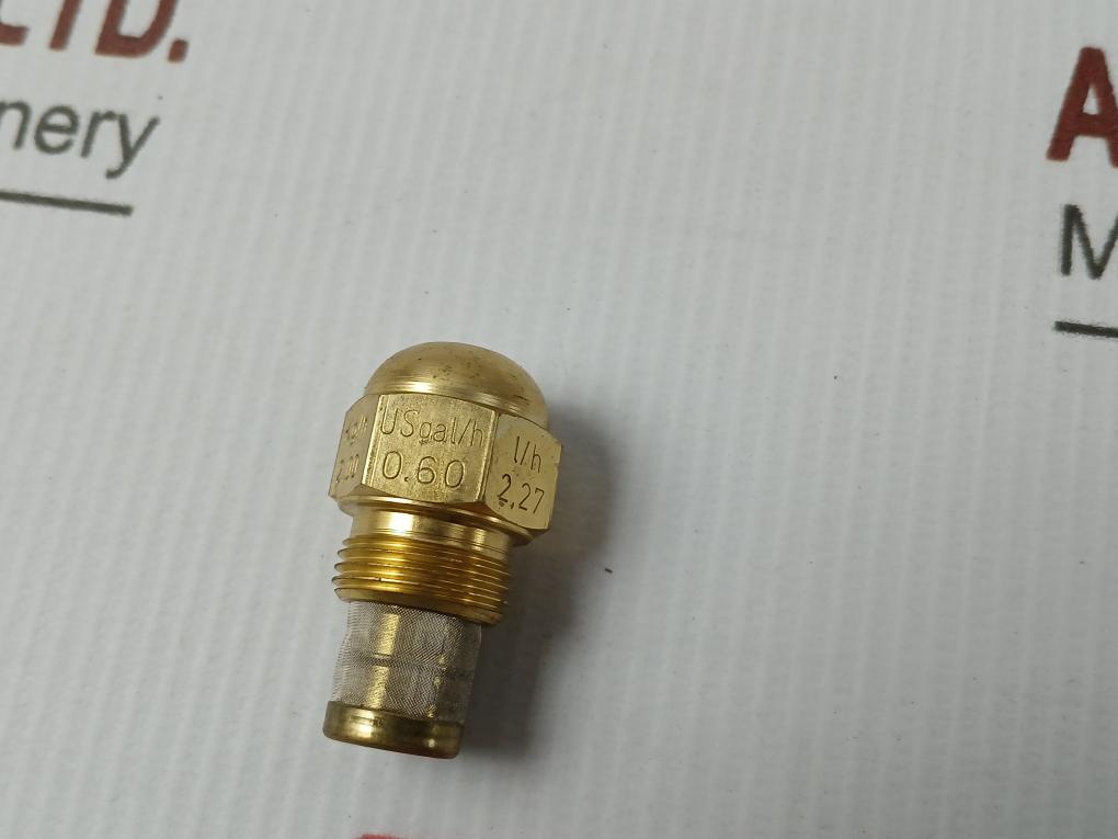 Danfoss Oil Nozzle For Pilot Burner 0.60 80°B