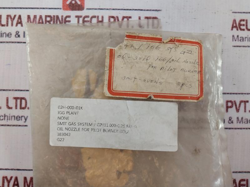 Danfoss Oil Nozzle For Pilot Burner 6.00 Usgal/H 60 Degree B Spray Angle