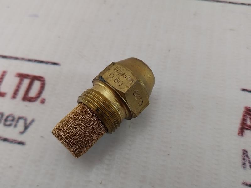 Danfoss Oil Nozzle For Pilot Burner 6.00 Usgal/H 60 Degree B Spray Angle
