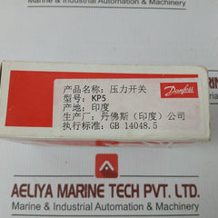 Danfoss Pressure Switch Ip30 3 Bar 43 Psi 060-117391 Kp5
