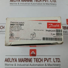 Danfoss Pressure Switch Ip30 3 Bar 43 Psi 060-117391 Kp5