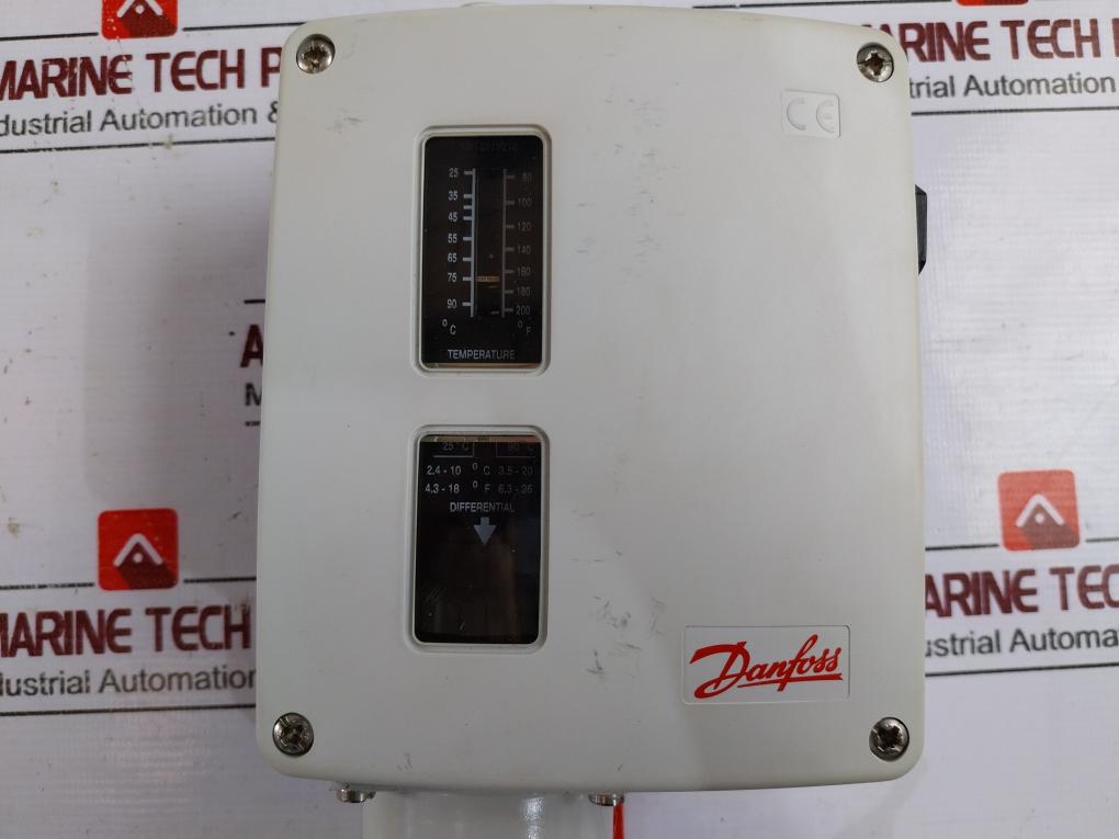 Danfoss Rt101 Thermostat 017-500366 Temperature Range 25-90C