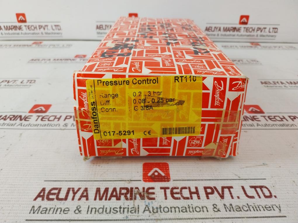 Danfoss Rt 110 Pressure Switch En 60947-4/-5 3-40 Psig
