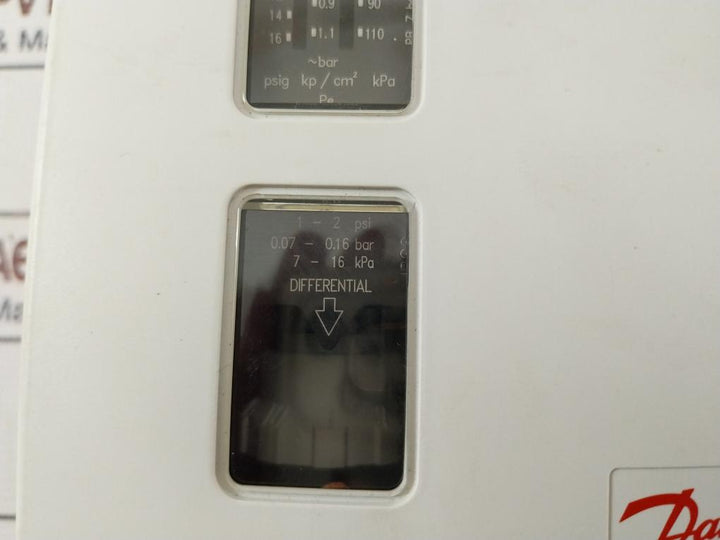 Danfoss Rt112 Pressure Switch 2-16 Psig 1-2 Psi 0.07-0.16 Bar Ab357