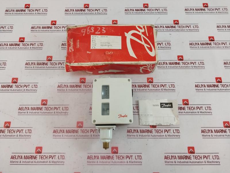 Danfoss Rt 116 Pressure Switch Rt116-017-5200 15-140 Psig 25 Bar 22 Bar/319 Psig