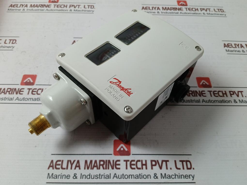 Danfoss Rt121 Pressure Switch 017A1681-03 En60947-4/-5 Ip66 7 Bar/102 Psig