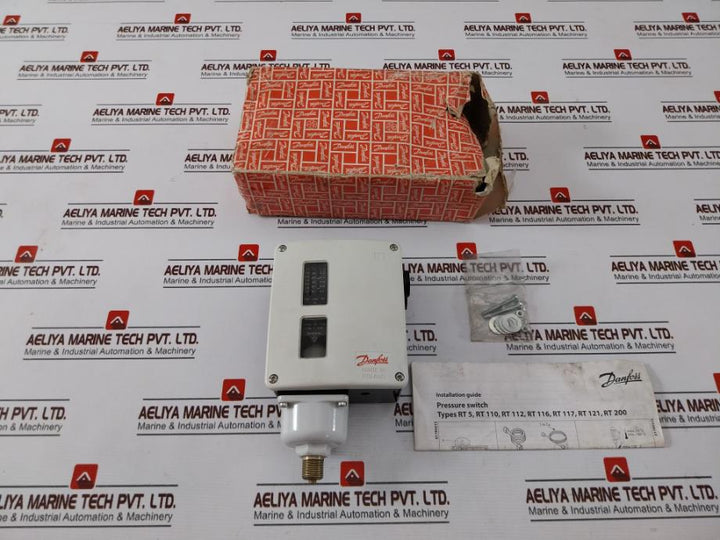 Danfoss Rt121 Pressure Switch Pb 7 Bar/Mwp 102 Psig 0-100 Kpa