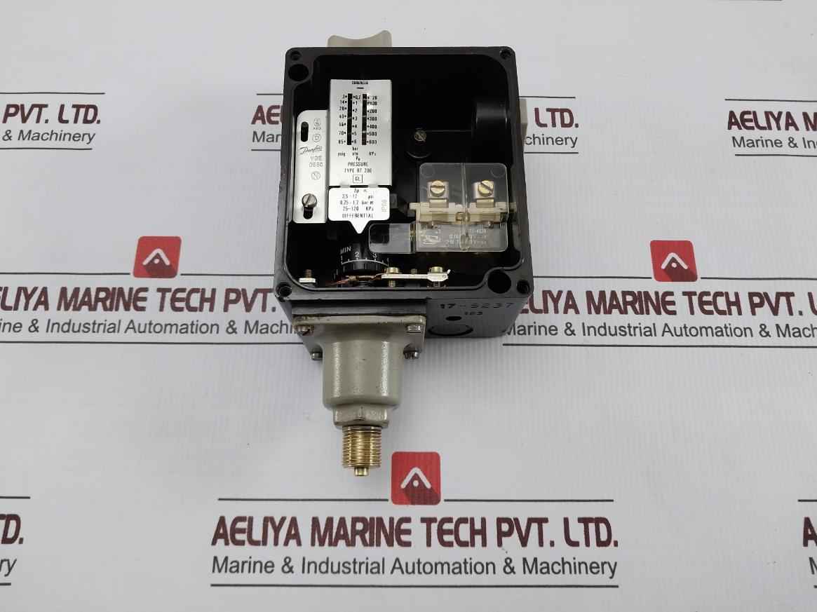Danfoss Rt 200 Pressure Switch 3–85 Psig 10(4)A-380Vac