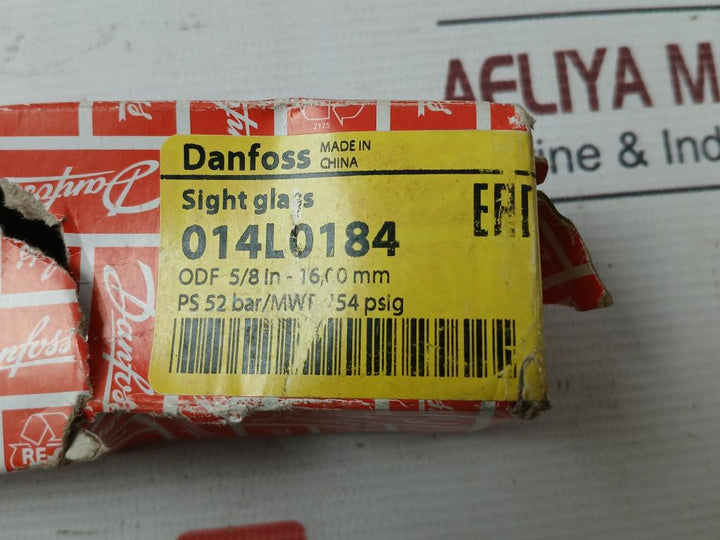 Danfoss Sgp 16S N Sight Glass 014L0184 Max 80?C/175?F