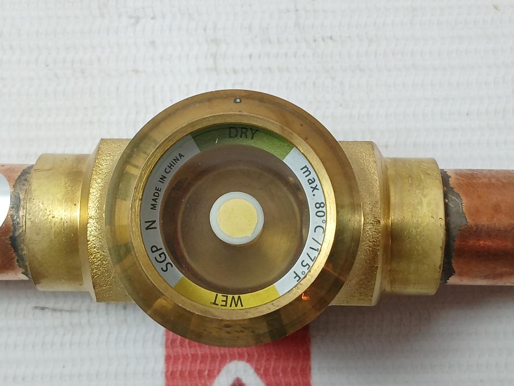 Danfoss Sgp 16S N Sight Glass 014L0184 Max 80˚C/175˚F