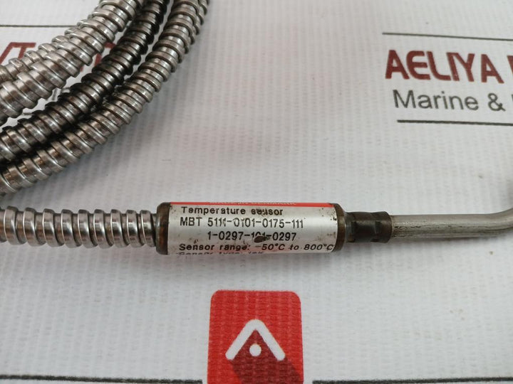 Danfoss Temperature Sensor 50˚C To 800˚C 3-meter Mbt 5111-0101-0175-111