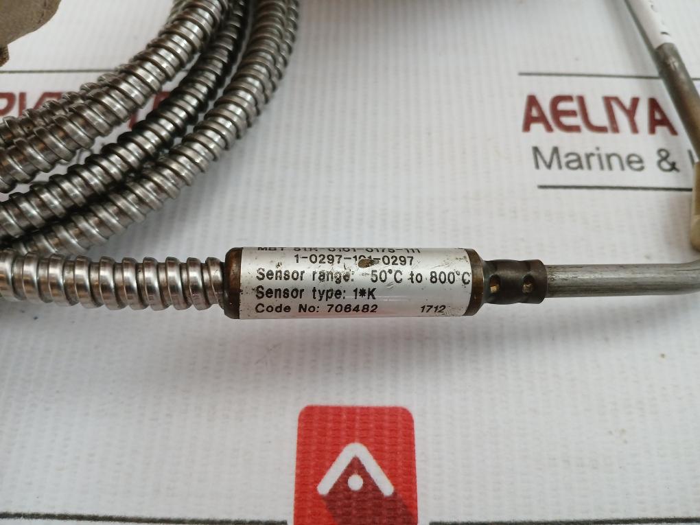 Danfoss Temperature Sensor 50˚C To 800˚C 3-meter Mbt 5111-0101-0175-111