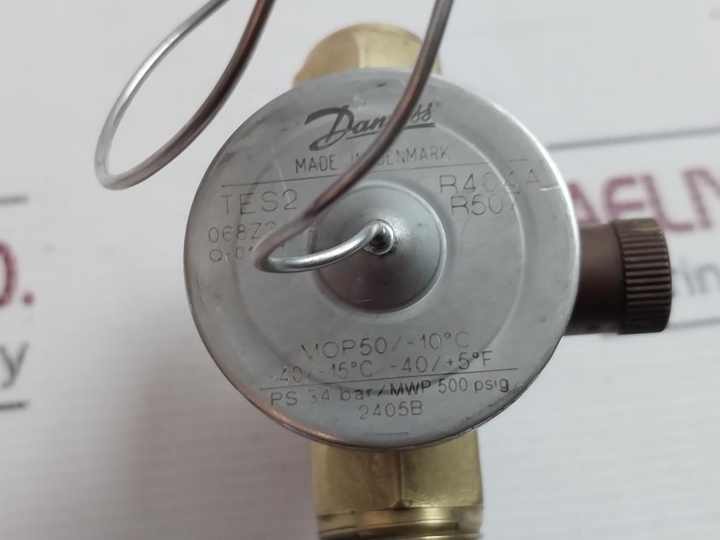 Danfoss Tes2 Thermostatic Expansion Valve Mop50 Mwp 500Psig 2405B
