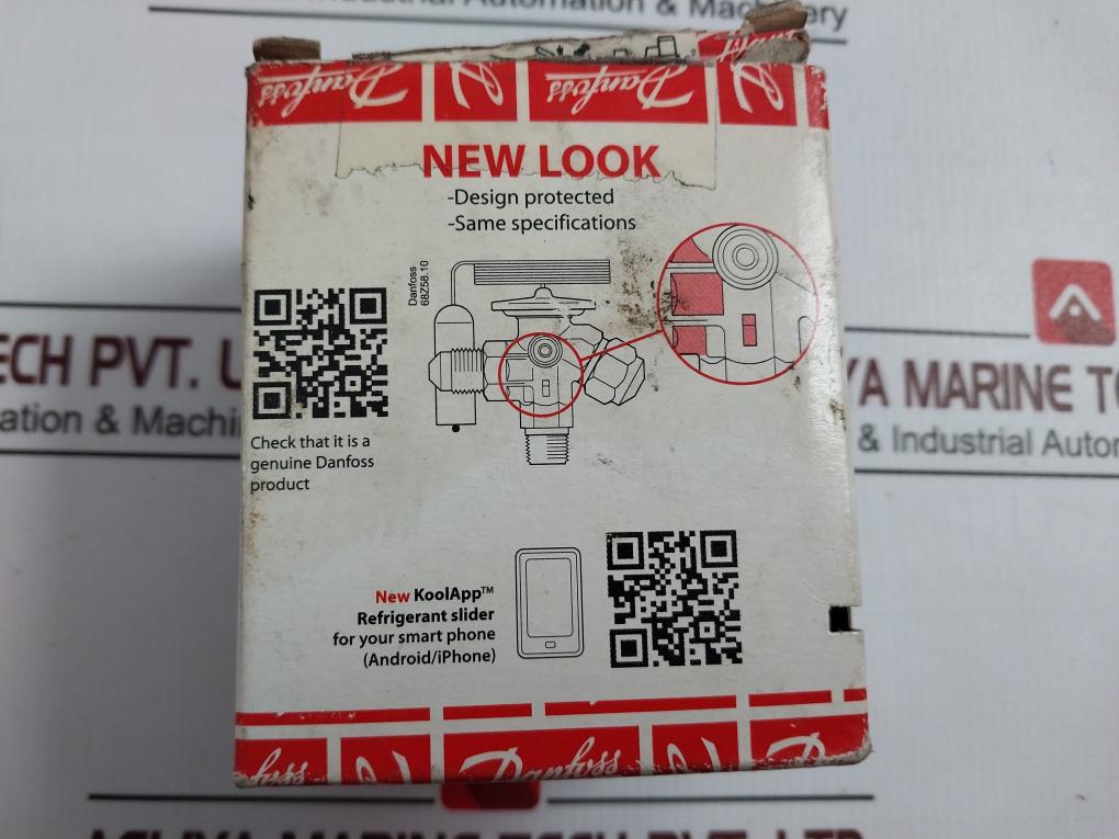 Danfoss Tes2 Thermostatic Expansion Valve Q-p3110 R404A R507 Mwp 500 Psig